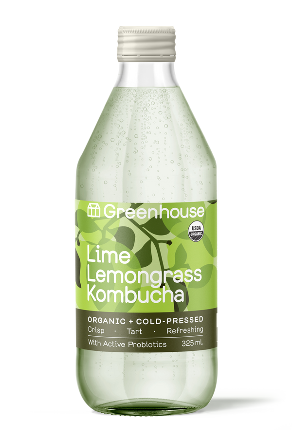 Lime Lemongrass Kombucha