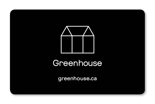 Greenhouse gift card. Load with money for online transactions.